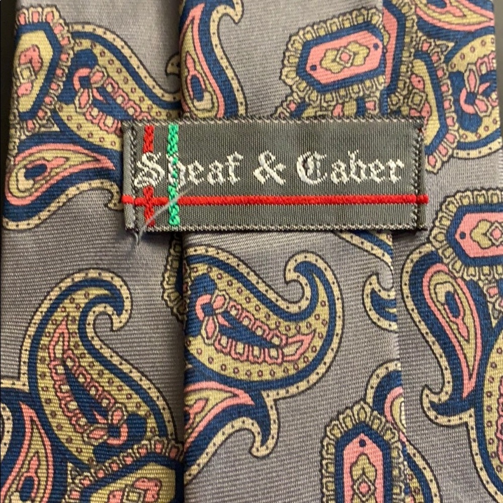 Sheaf & Caber Silk Tie - Picture 2 of 2